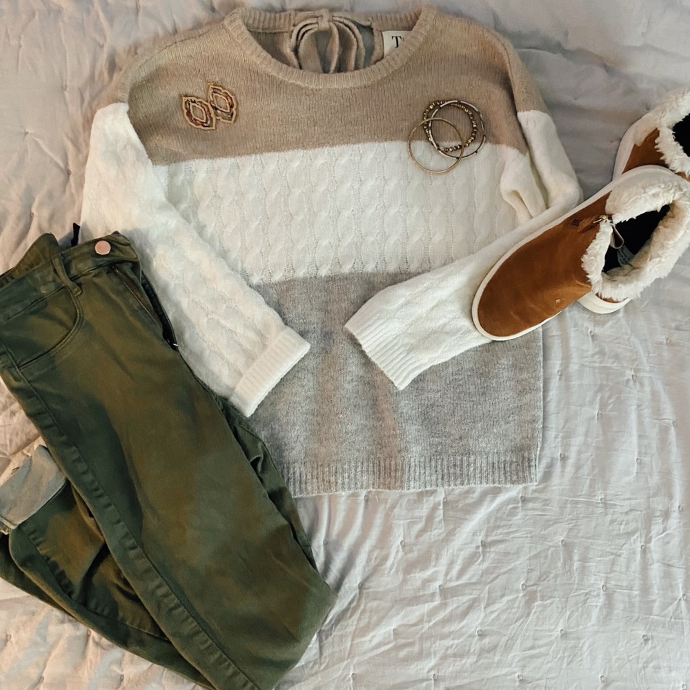 T&S Neutral Sweater